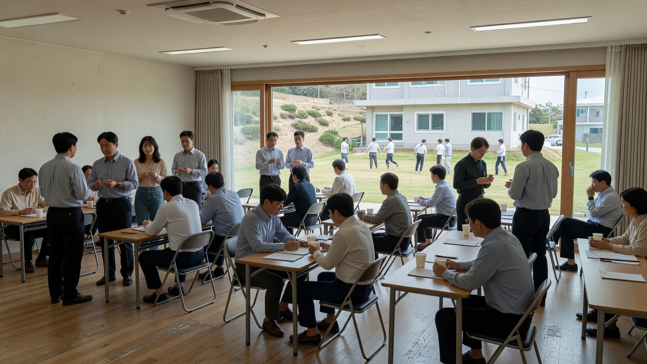 70명 규모 워크샵에 적합한 대부도 독채펜션